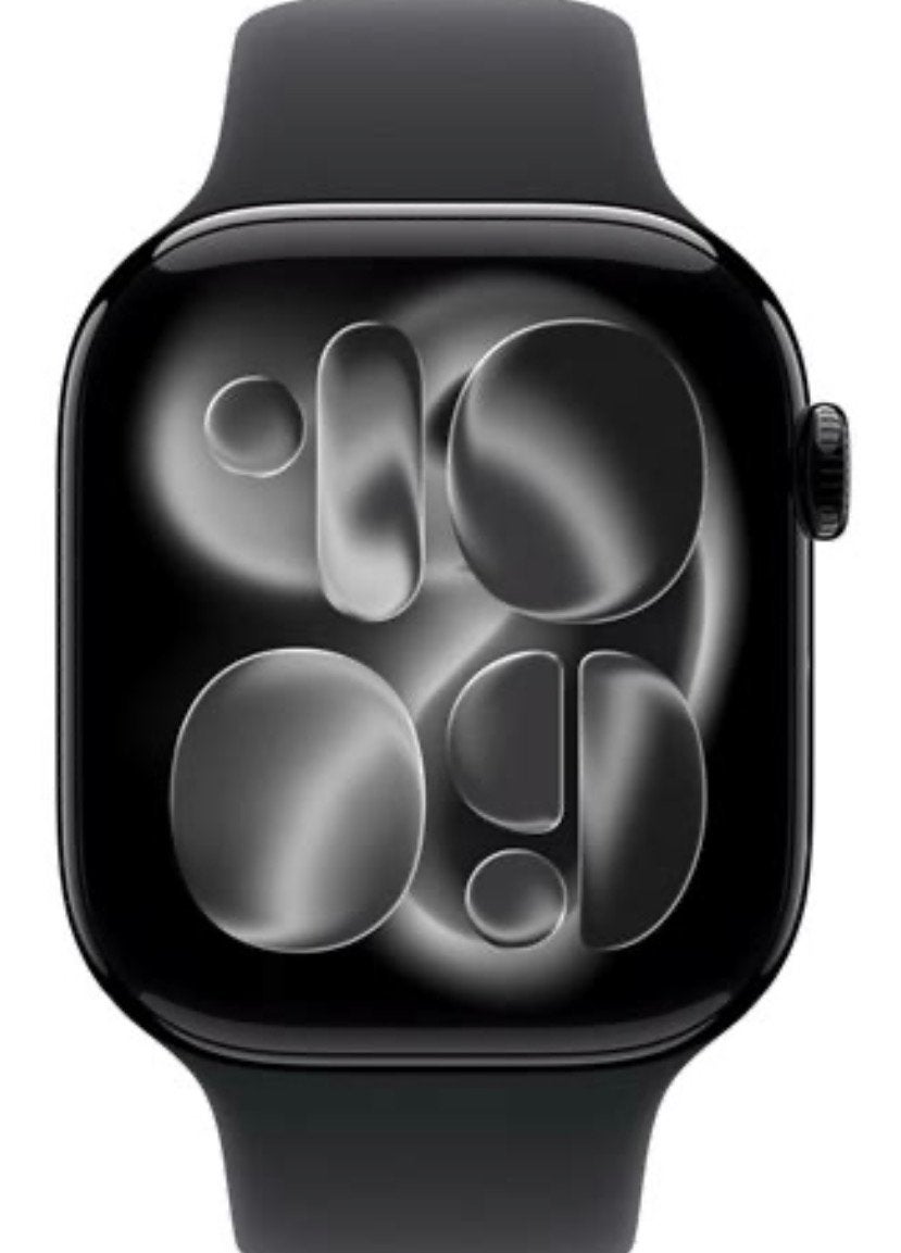Apple Watch Series 11 Cellular Zwart - Nieuwstaat, Ophalen, Hartslag, Zwart, IOS
