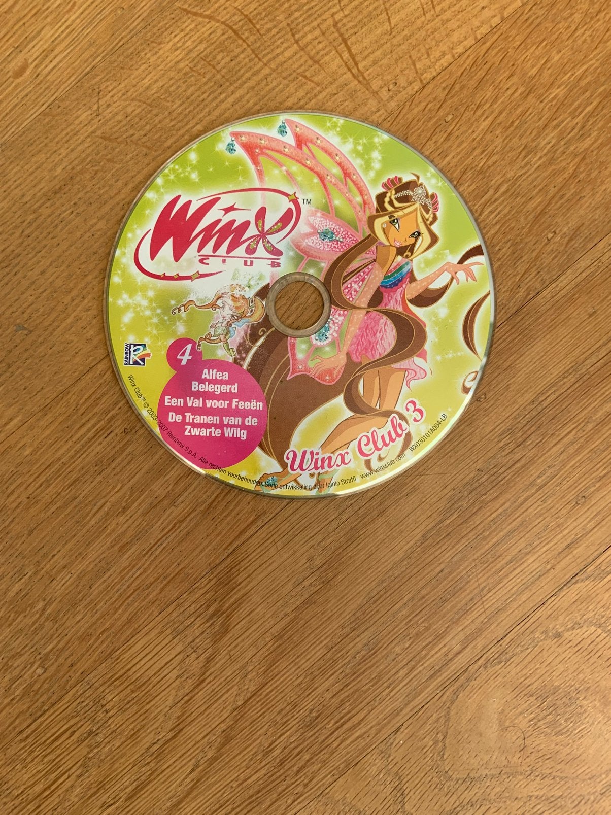Winx Club DVD Serie 3 Deel 4, Poppen, Tv-serie, Zo goed als nieuw, Vanaf 6 jaar