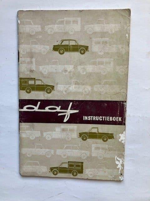 DAF Instructieboek  Daffodil, Combi, Bestelauto Pick-up 1965, Auto diversen, Handleidingen en Instructieboekjes, Ophalen of Verzenden