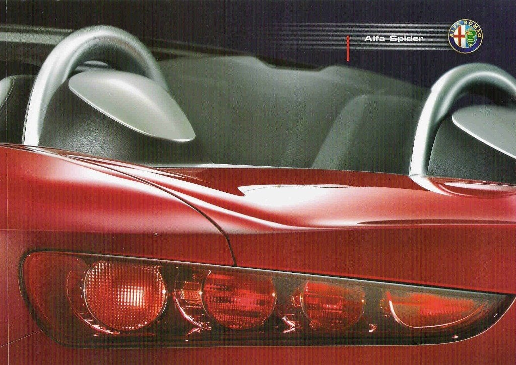 Alfa Romeo /spider folder, Ophalen of Verzenden, Zo goed als nieuw, Alfa Romeo