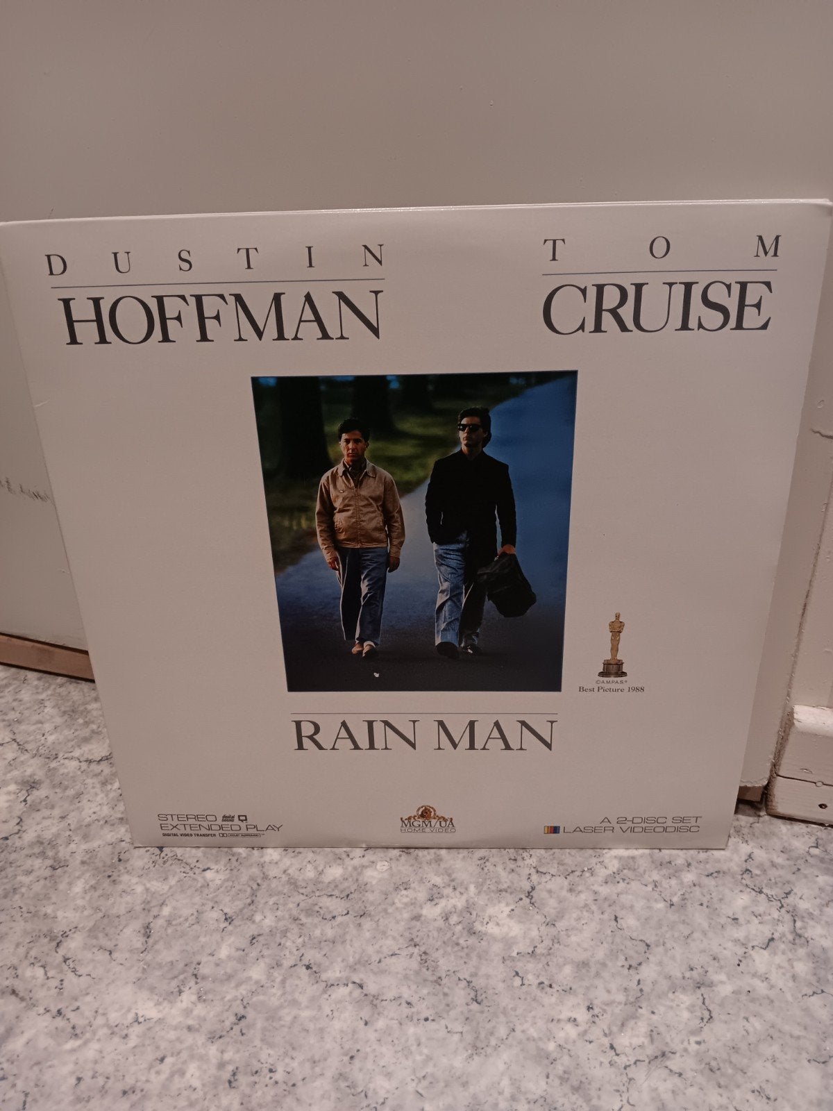 Laserdisc Rain man nieuw staat, Ophalen of Verzenden, Zo goed als nieuw, Actie en Avontuur, Alle leeftijden