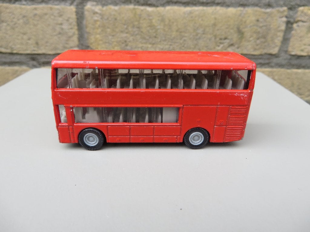 Siku 1321 Dubbel Dekker Bus, Hobby en Vrije tijd, Modelauto's | Overige schalen, Ophalen of Verzenden, Gebruikt, Bus of Vrachtwagen