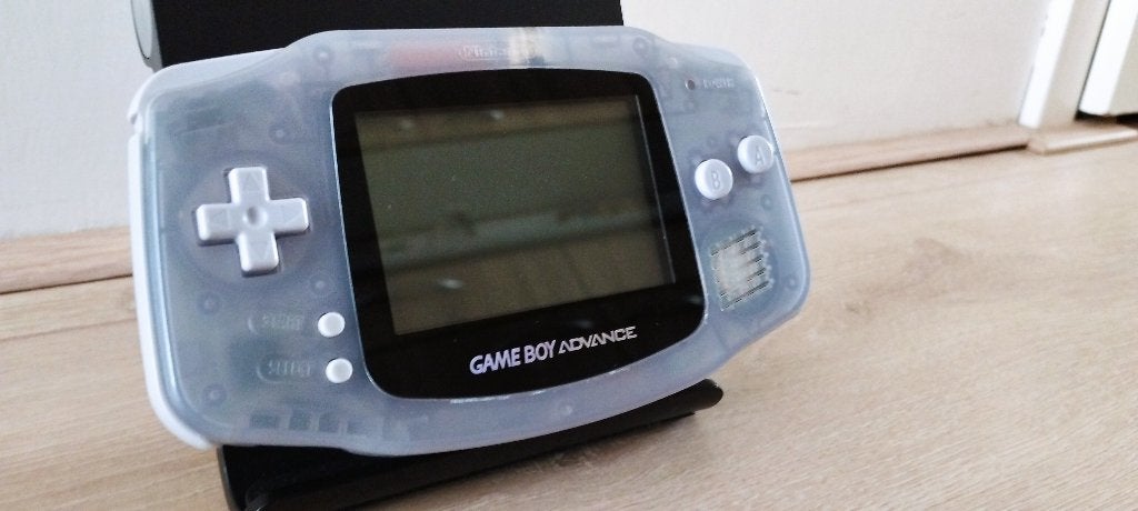 Gameboy advance transparent refurbished, Spelcomputers en Games, Spelcomputers | Nintendo Game Boy, Refurbished, Game Boy Advance