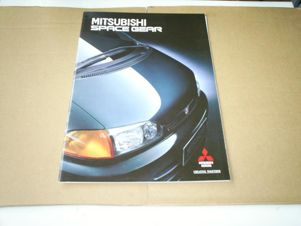 Mitsubishi Space Gear 1 / 1995 28 pag., Verzenden, Zo goed als nieuw, Mitsubishi