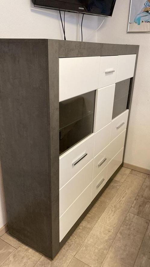 Inosign Highboard Etero Kast, Ophalen, Gebruikt, Glas, 100 tot 150 cm