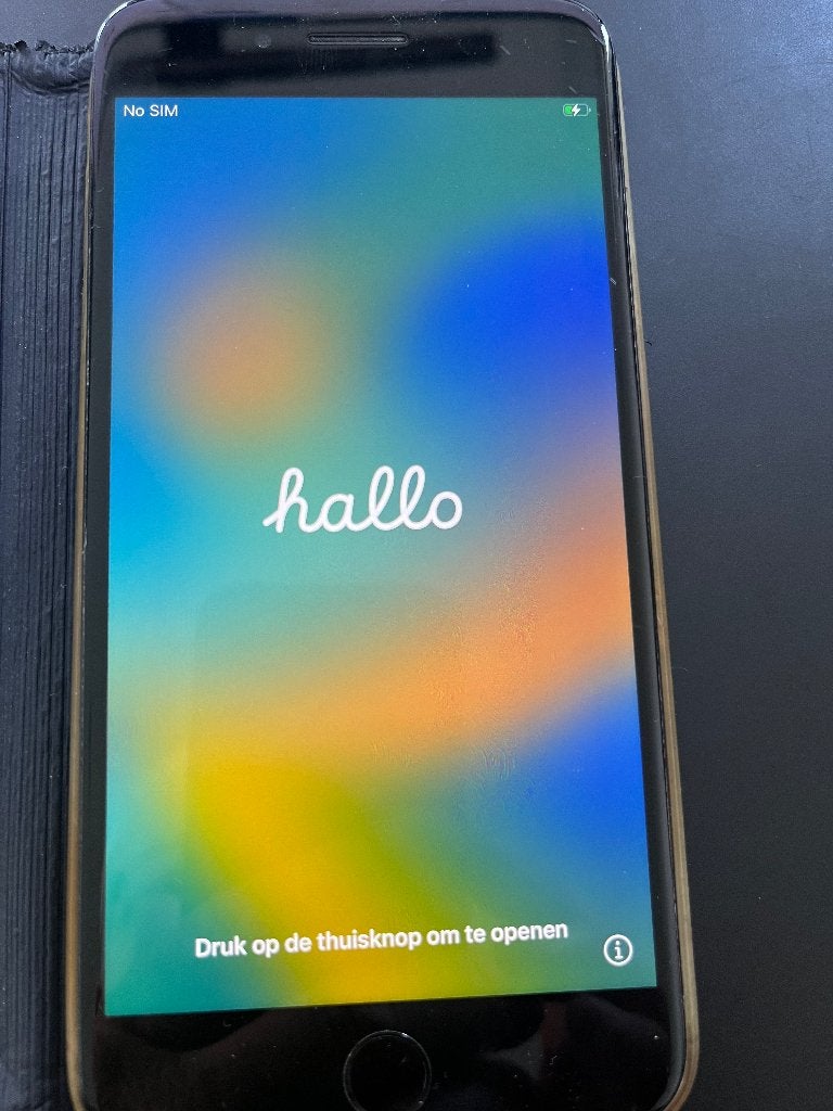 iPhone 8 Plus 64GB Zwart met los scherm (DEFECT), Telecommunicatie, Mobiele telefoons | Apple iPhone, Zwart, Ophalen of Verzenden