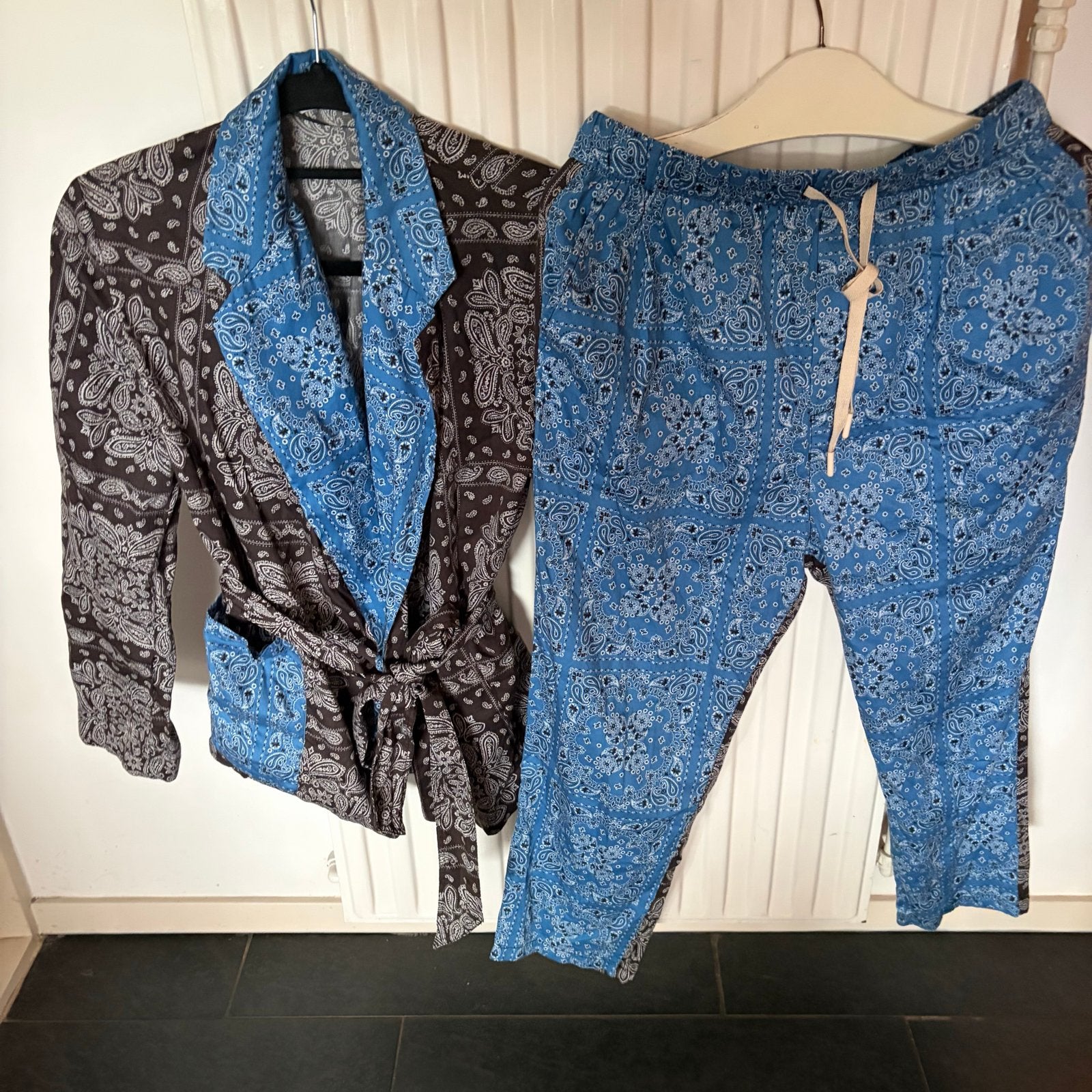 Broek pak van zara maat s, Ophalen of Verzenden, Zo goed als nieuw, Maat 36 (S), Bruin