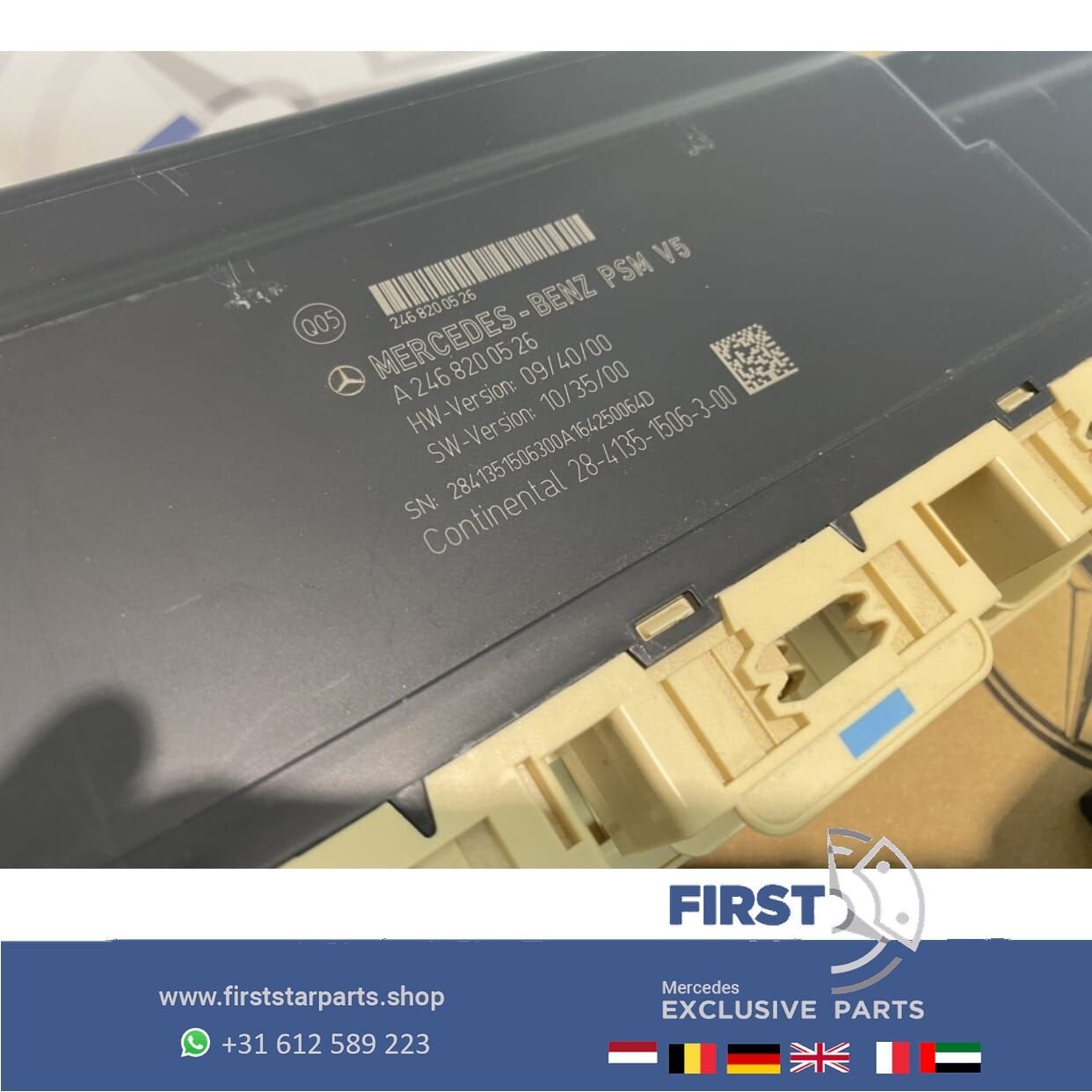 STOEL MODULE SCHAKELAAR A45S CLA45S C63 E63 GLA45S GLC63 G63, Gebruikt, -, Ophalen of Verzenden, -