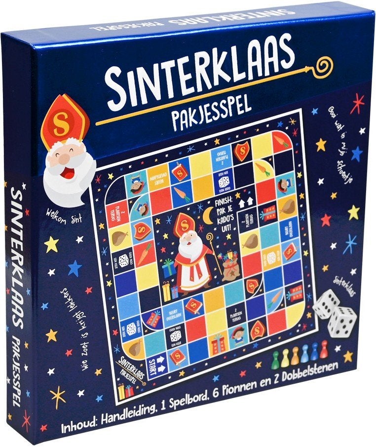 Bordspel sinterklaas, het pakjesspel, Ophalen of Verzenden, Nieuw