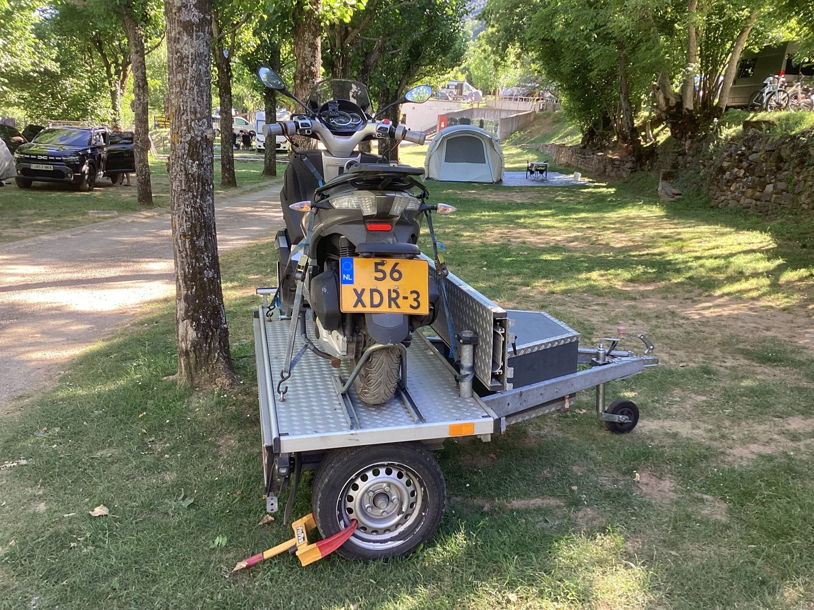 Sawiko Wheeler Scooterdrager, Ophalen, Gebruikt