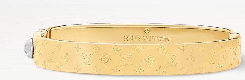 Louis vuitton nanogram armband goud, Ophalen, Zo goed als nieuw, Goud, Overige materialen