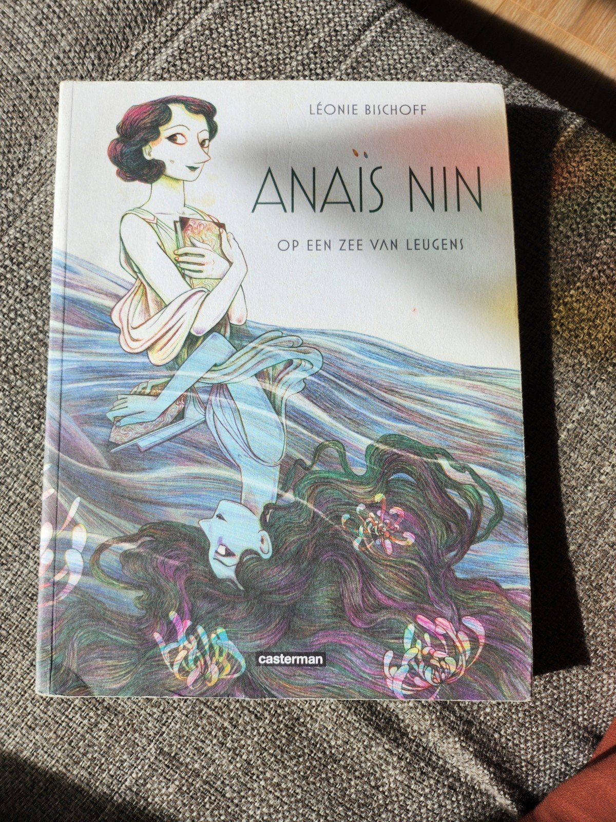 Anaïs Nin: Op een Zee van Leugens - Léonie Bischoff, Gelezen, Eén stripboek, Ophalen of Verzenden, Léonie Bischoff