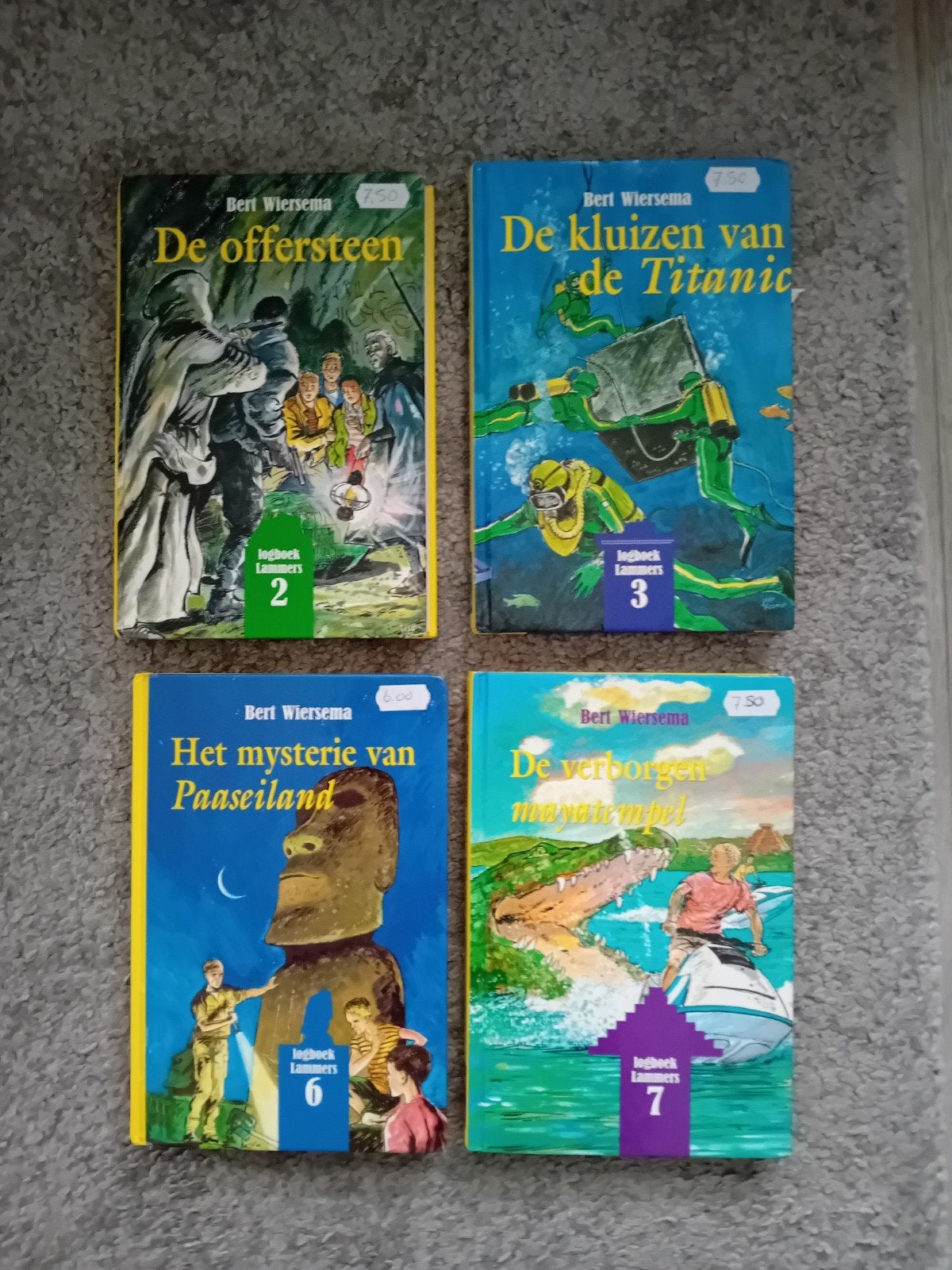 Bert Wiersema. delen van logboek lammers., Boeken, Ophalen of Verzenden, Gelezen