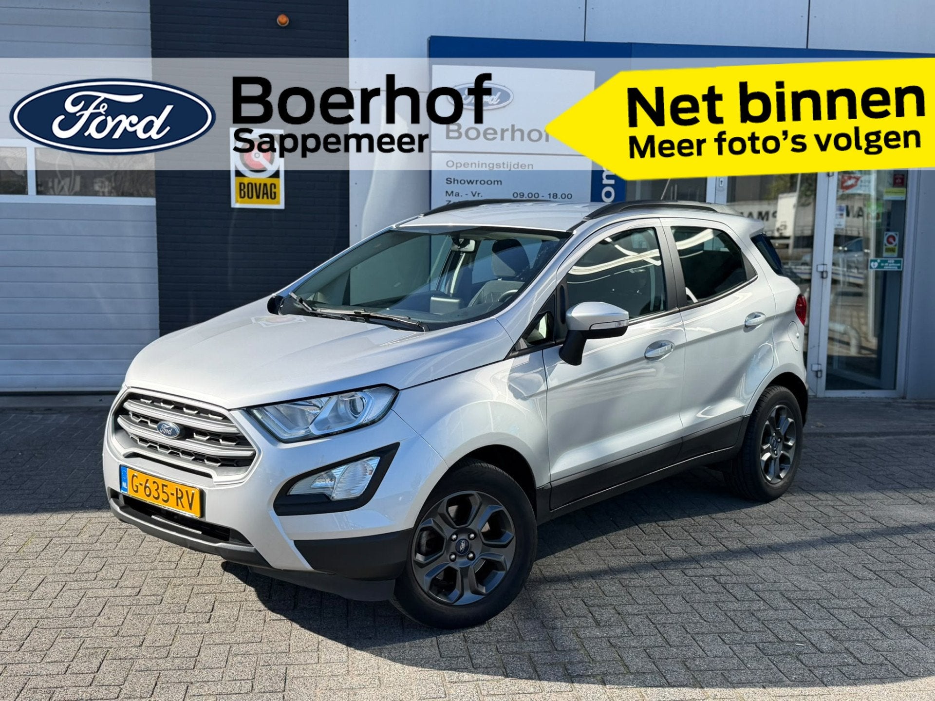 Ford EcoSport EcoBoost Trend Ultimate | Camera | Navi | Crui, Gebruikt, Euro 6, Ecosport, Origineel Nederlands