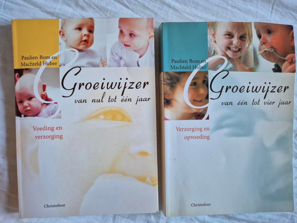 Groeiwijzer - Paulien Bom (2 verschillende), Ophalen of Verzenden, Gelezen, Opvoeding tot 6 jaar, Diverse auteurs