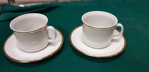 2 x kop en schotel, bavaria kronester, Huis en Inrichting, Keuken | Servies, Ophalen of Verzenden, 'T Olde Gre-j, Info@toldegrej.nl