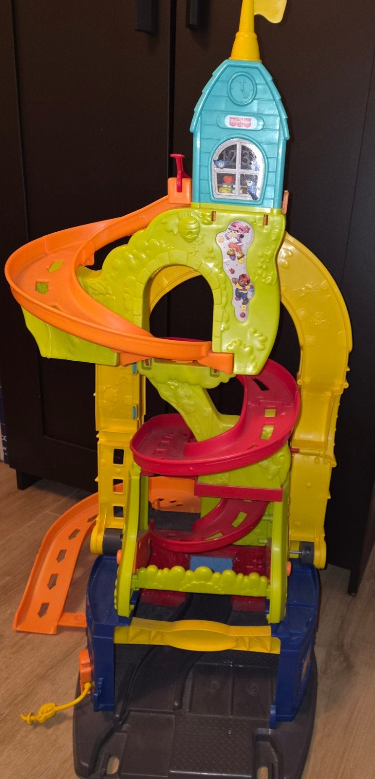 Fisher-Price Little People Wheelies Racebaan Speelset, Kinderen en Baby's, Ophalen, Gebruikt, Speelset