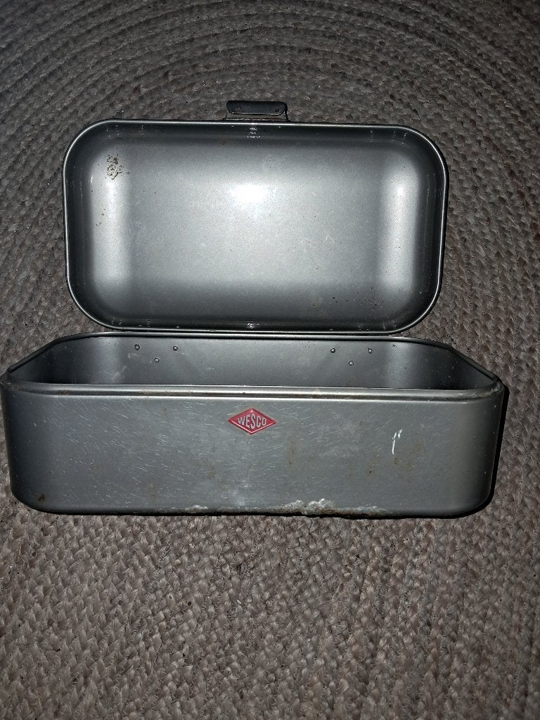 Wesco broodtrommel, Ophalen, Gebruikt