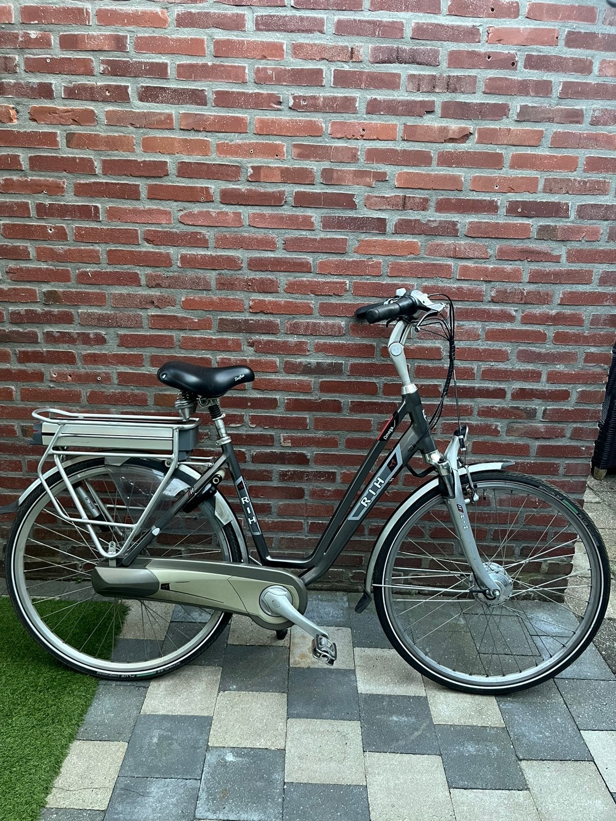 RIH Omega elektrische damesfiets / fiets.accu 1jaar Garantie, Fietsen en Brommers, Elektrische fietsen, Gebruikt, 47 tot 51 cm