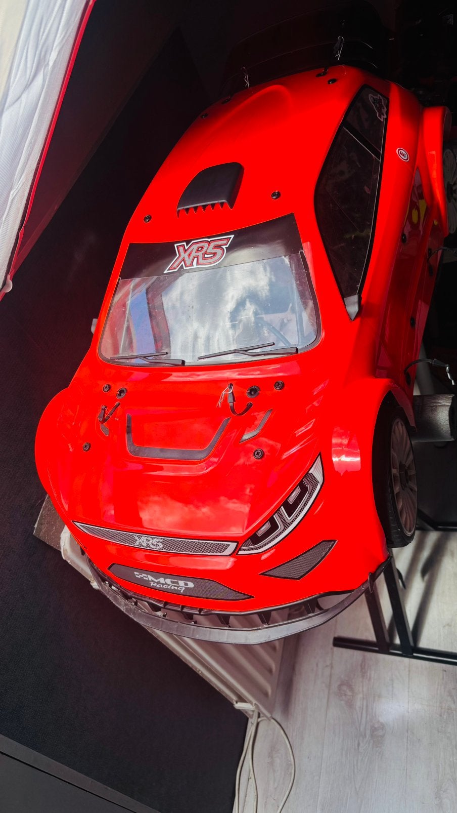 Mcd xr5 competition body compleet, Ophalen of Verzenden, Zo goed als nieuw, Overige schalen, Onderdeel