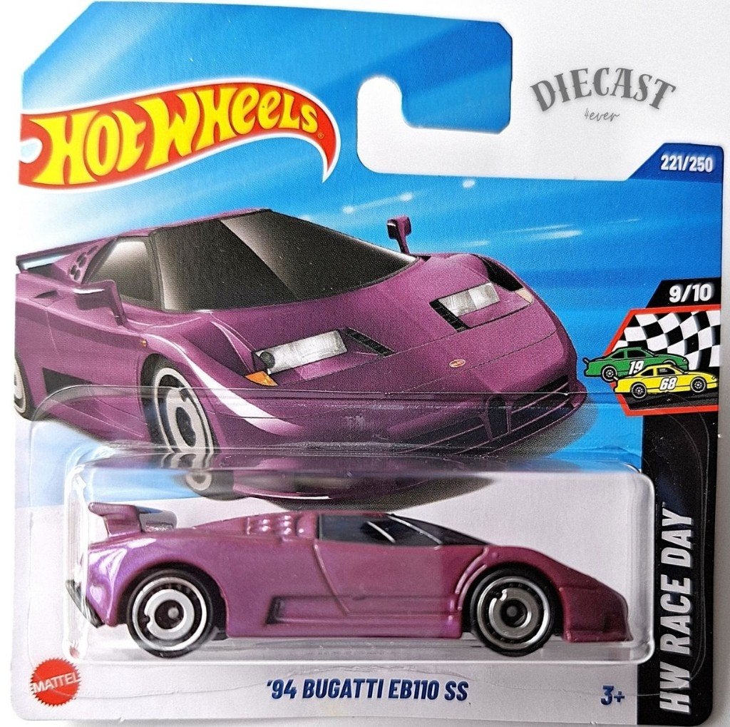 Hot Wheels '94 Bugatti EB110 SS, Ophalen, Nieuw, Auto