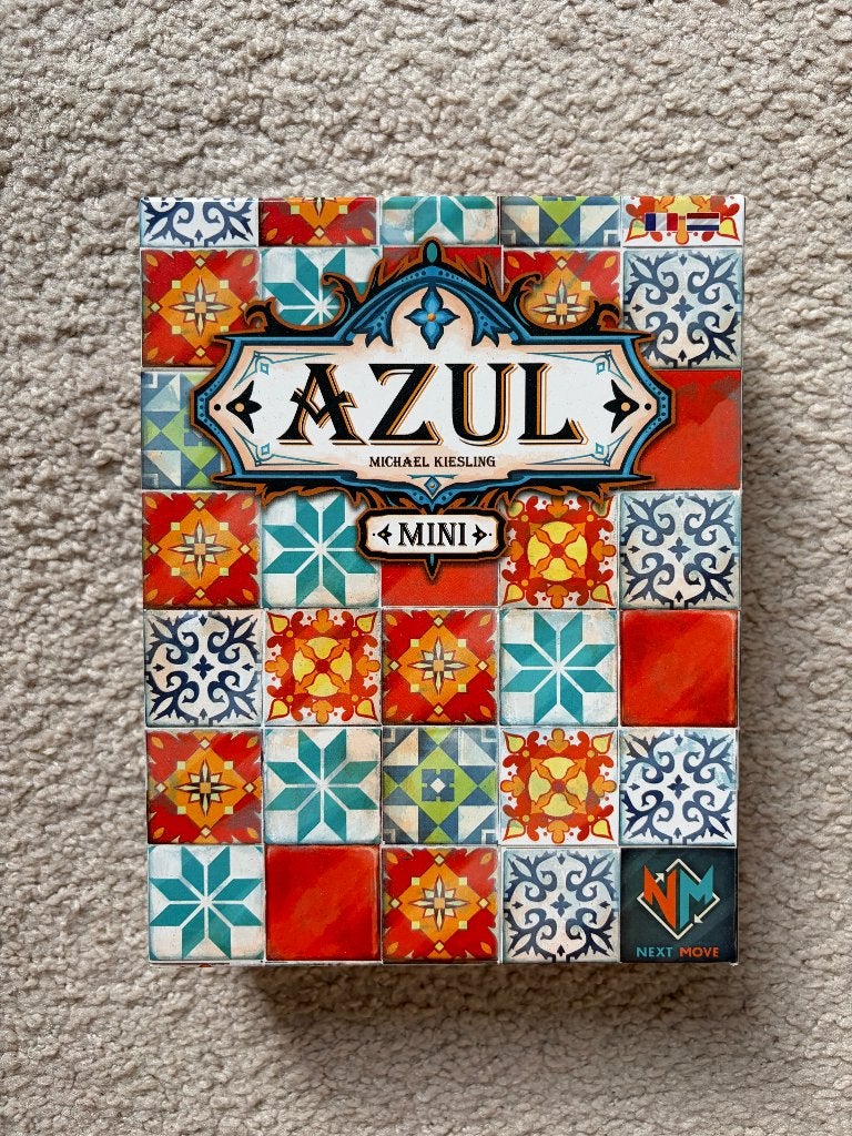 Azul Mini (new), Een of twee spelers, Ophalen of Verzenden, Nieuw, Next Move Games