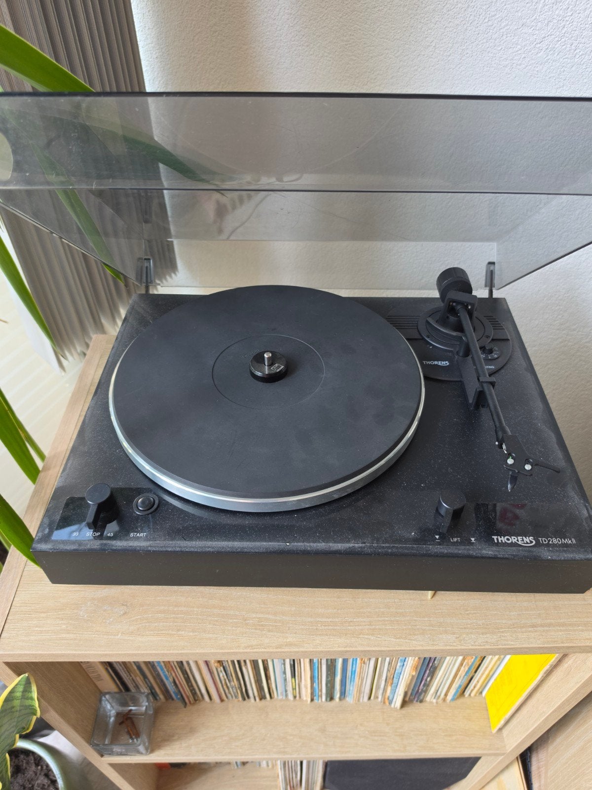Thorens TD280MKII Platenspeler - Gebruikt, Audio, Tv en Foto, Platenspelers, Ophalen of Verzenden