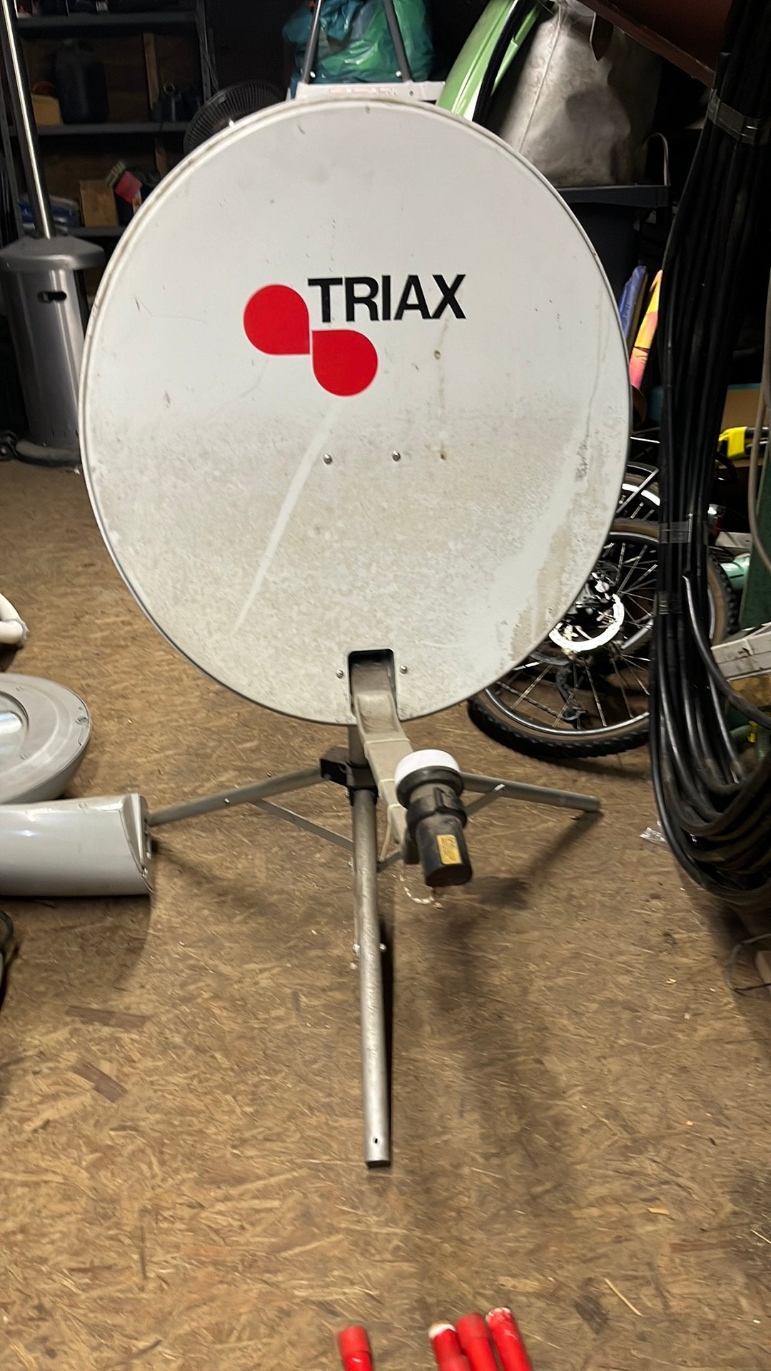 Een mooie schotel antenne, Ophalen, Gebruikt, Overige merken