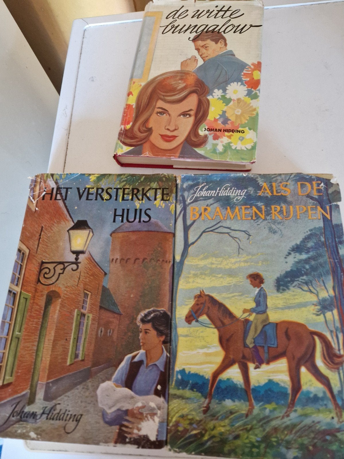 3 Johan Hidding boeken, Boeken, Romans, Gelezen, Nederland, Verzenden