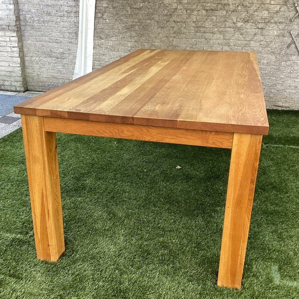 Keukentafel 1x2 meter, Huis en Inrichting, Tafels | Eettafels, Ophalen, Gebruikt, 50 tot 100 cm, Vijf personen of meer