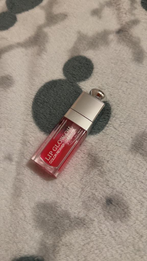 Dior lip oil, Ophalen of Verzenden, Zo goed als nieuw, Roze, Lippen