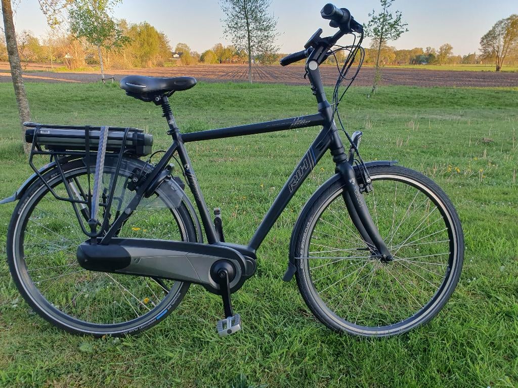rih x omega midden motor enviolo versnellingen met accu test, Fietsen en Brommers, Elektrische fietsen, Zo goed als nieuw, 50 km per accu of meer
