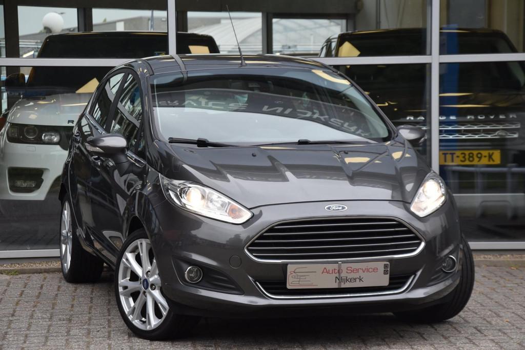 Ford Fiesta 1.0 EcoBoost Titanium Airco Navi. Pdc Start Stop, Voorwielaandrijving, 23 km/l, Origineel Nederlands, Bedrijf