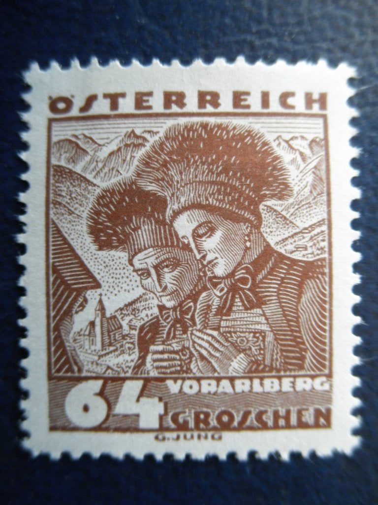 Postzegels Oostenrijk 1934 klederdracht nr 582 - cw 7,00 (*), Postzegels en Munten, Postzegels | Europa | Oostenrijk, Ophalen of Verzenden