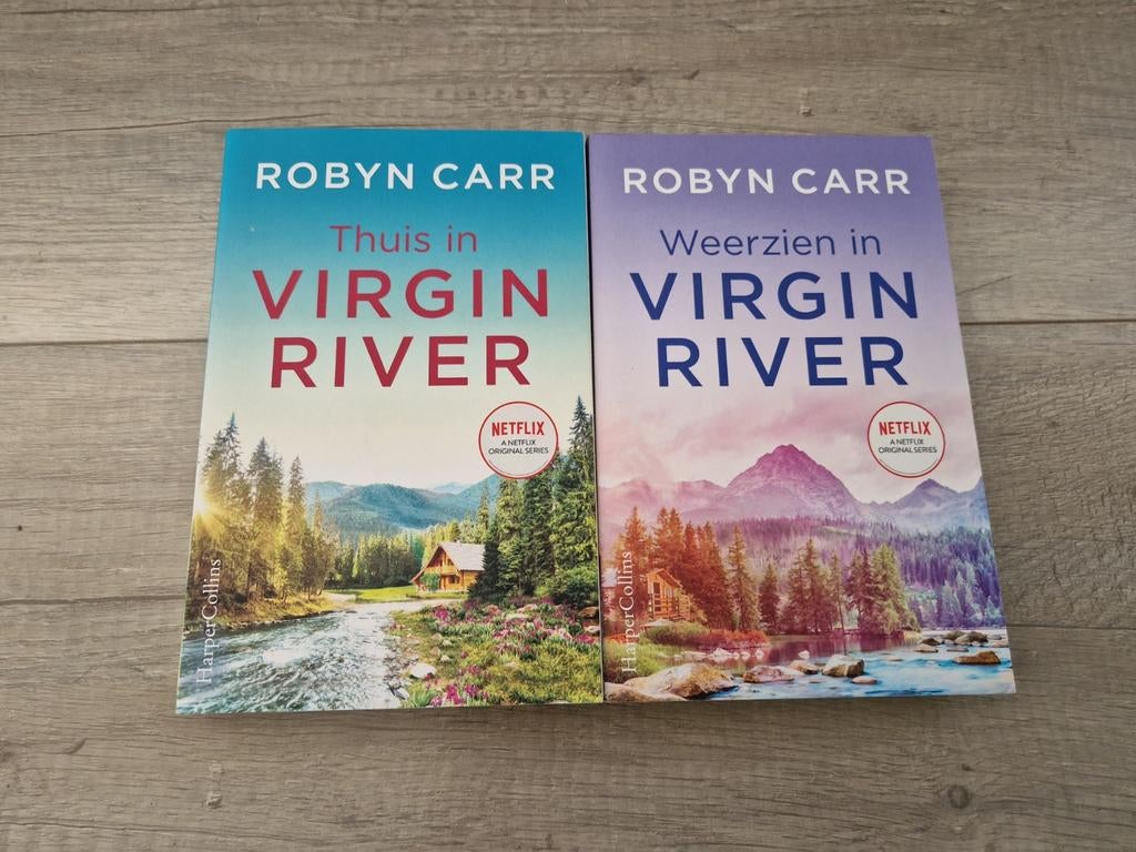 Boeken robyn carr thuis in virgin river weezien deel 1 3, Ophalen of Verzenden, Zo goed als nieuw