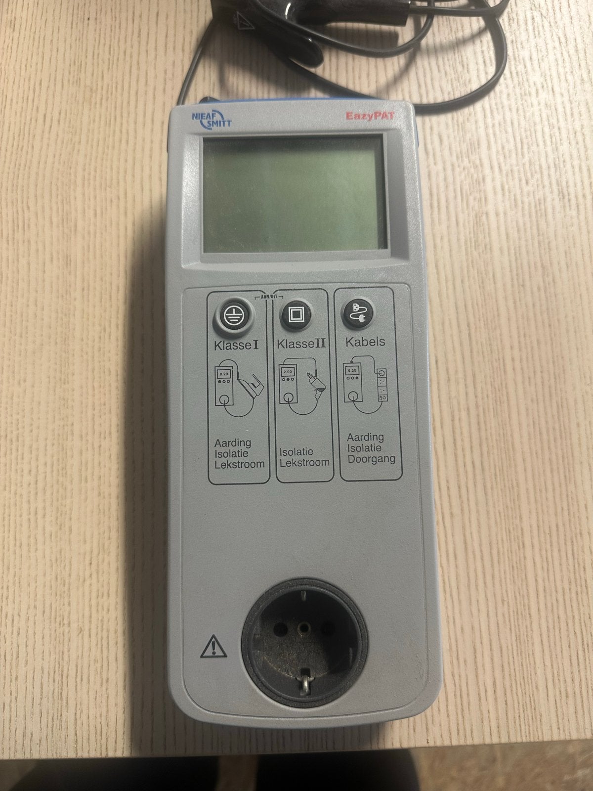 Easypad NEN3140 Keuringsapparaat - NIEF SMITT EasyPAT, Doe-het-zelf en Verbouw, Meetapparatuur, Ophalen of Verzenden, Gebruikt