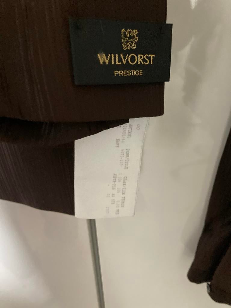 Nieuw Wilvorst Prestige herenpak maat 106 bruin, Kleding | Heren, Kostuums en Colberts, Ophalen of Verzenden, Nieuw, Overige maten