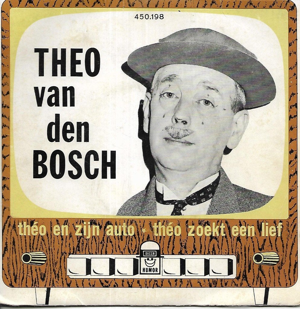 Theo van den Bosch - Theo en zijn auto, Verzenden, Gebruikt, 7 inch, Nederlandstalig