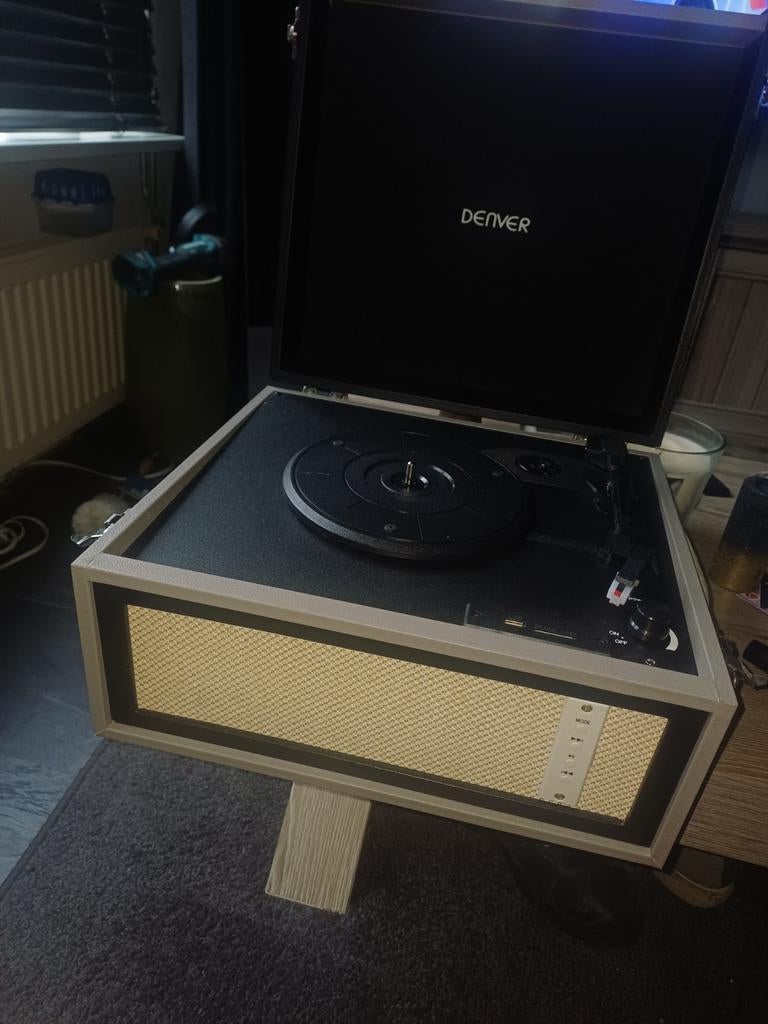 Denver platenspeler met 13 singles, Ophalen of Verzenden