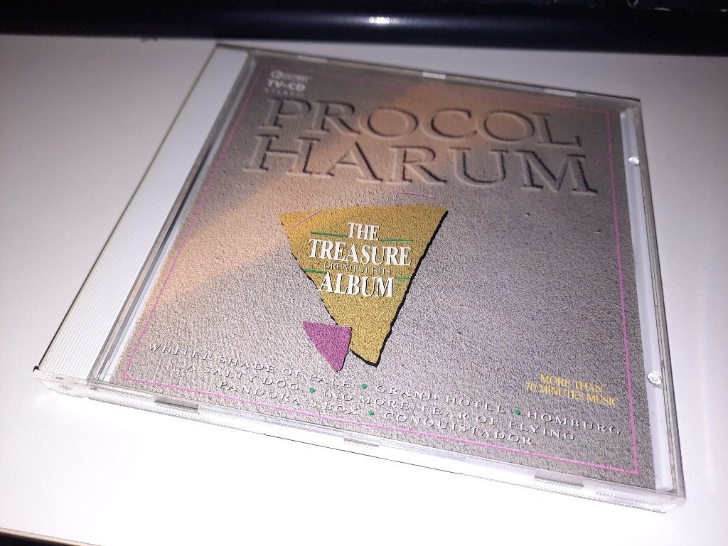 CD Procol Harum – The Treasure Album. Greatest Hits, Ophalen, Zo goed als nieuw, Poprock