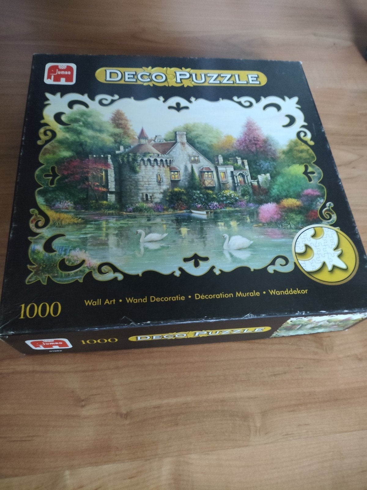Deco puzzel hidden lake Chateau, Ophalen of Verzenden, 500 t/m 1500 stukjes