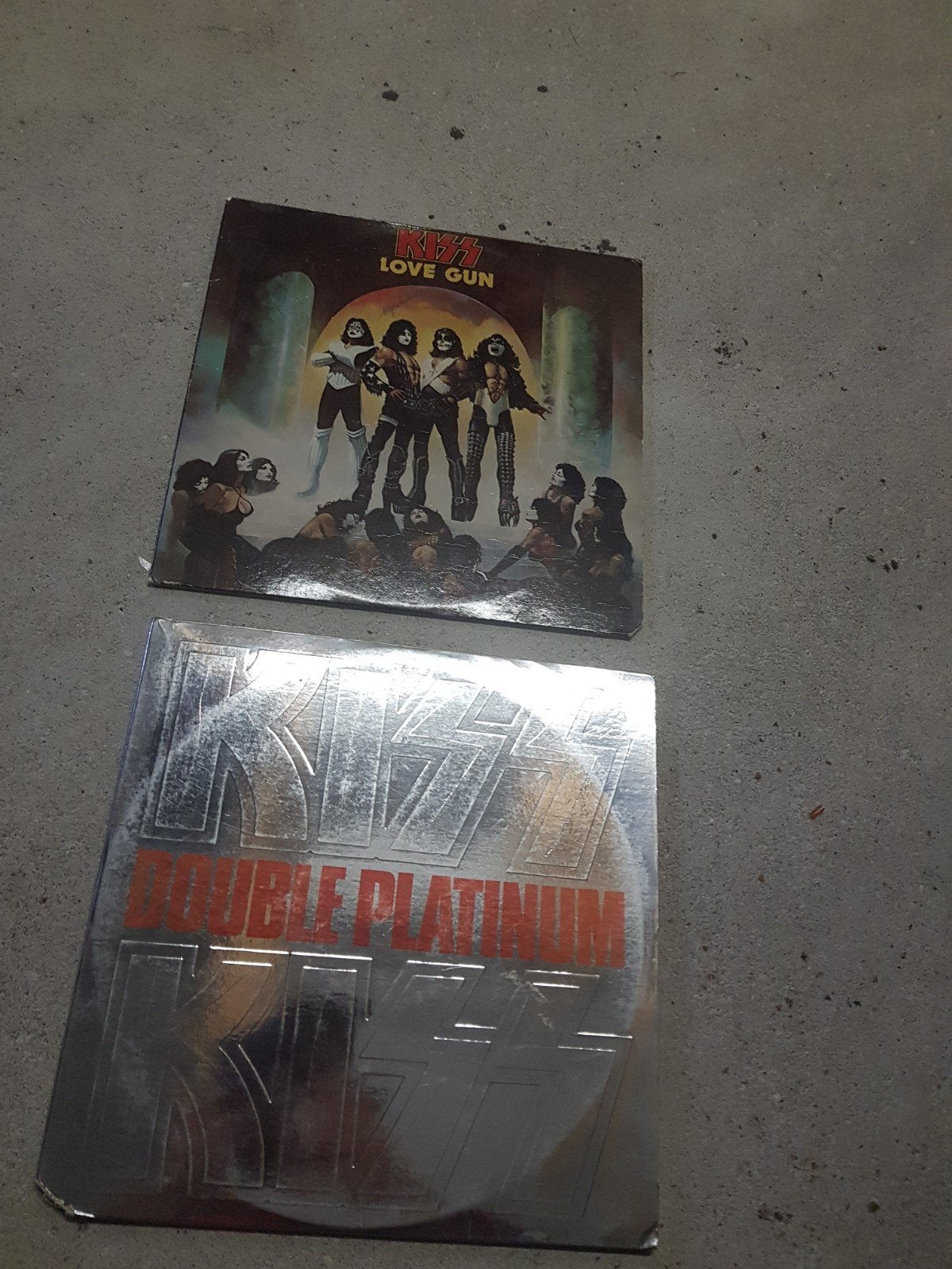 KISS LP Duo-set, Cd's en Dvd's, Gebruikt, Ophalen of Verzenden, Dubbel-LP, Hardrock