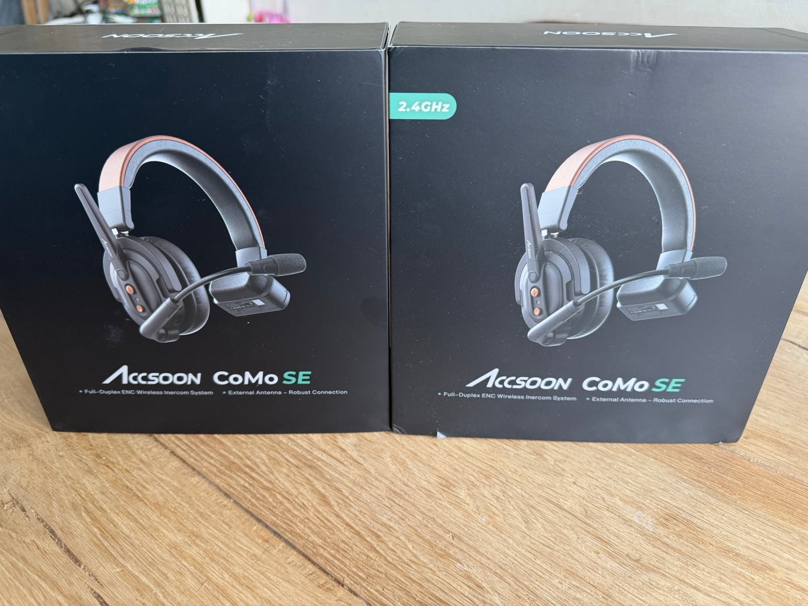 2 stuks Accsoon CoMo SE Headsets, Ophalen of Verzenden, Nieuw, Overige merken, Draadloos