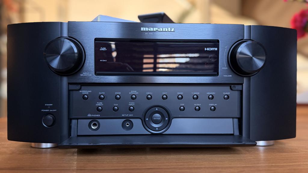 Marantz AV8003 7.1 Pre-amp + 7x RCA-kabels | THX Ultra-2, Marantz, Ophalen of Verzenden, Zo goed als nieuw, 120 watt of meer