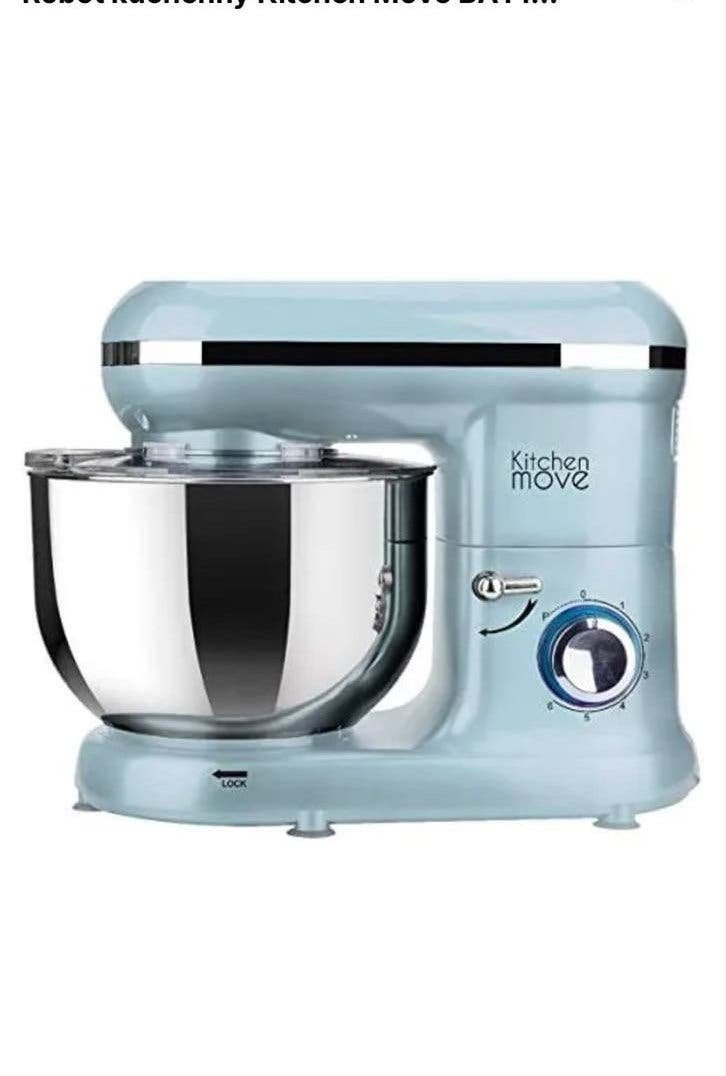 Kitchen Move Dallas Blue Keukenmachine - Nieuw in doos, 4 liter of meer, Ophalen of Verzenden, Nieuw, 3 snelheden of meer