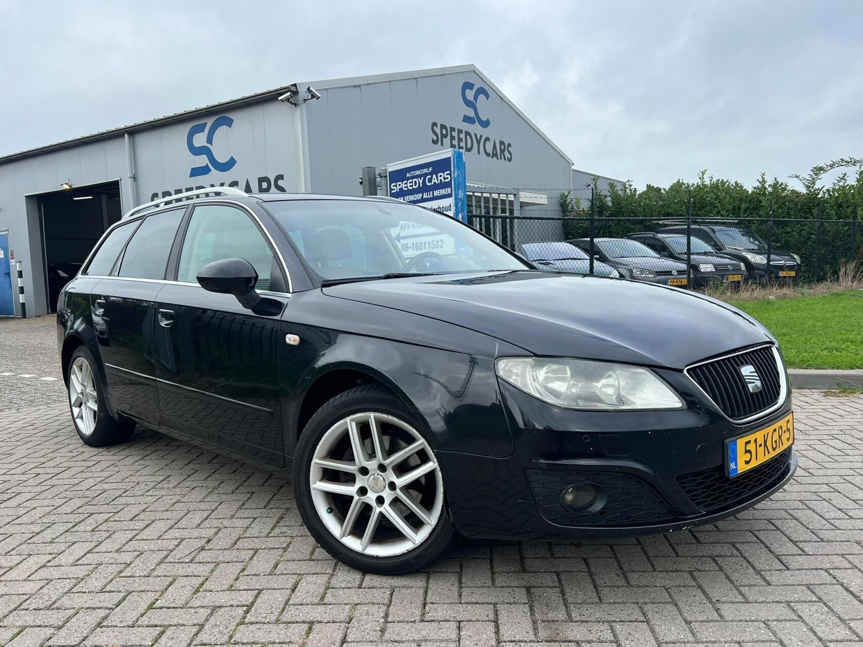 Seat Exeo ST 2.0 TDI Sport Leer Cruise Stoelvw Trekhaak, Auto's, Voorwielaandrijving, Euro 5, Gebruikt, 1465 kg