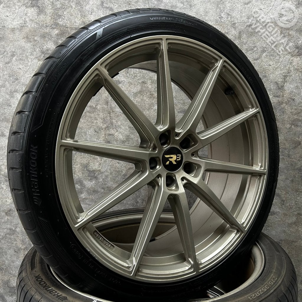 21 inch originele R3 velgen + zomerbanden Mercedes GLC, Banden en Velgen, R3 germany, Personenwagen, Zomerbanden