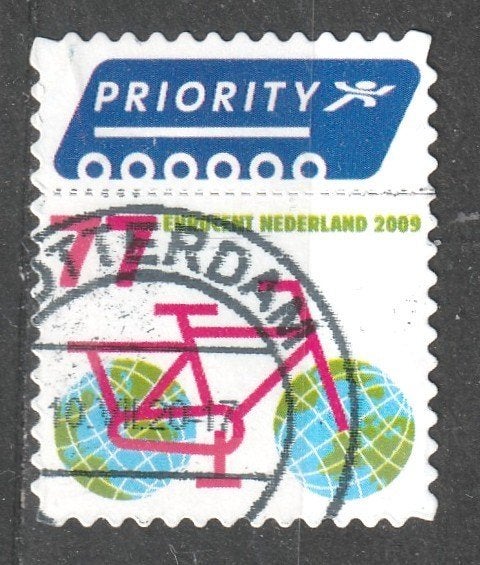 nvph 2621 Fiets 2009, Verzenden, Na 1940, Gestempeld