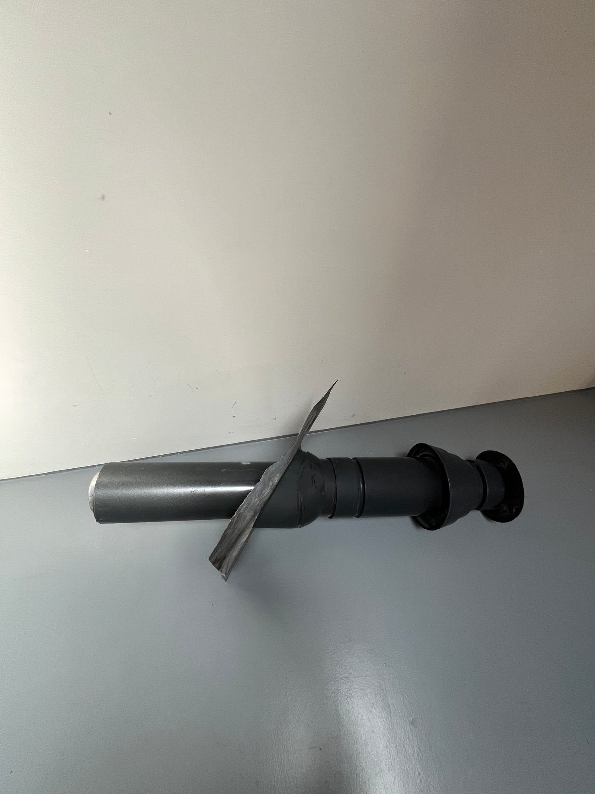 Mugro 2000 dakdoorvoer 100/150 mm met scharnier en loodslab, Ophalen of Verzenden, Gebruikt, Ventilator