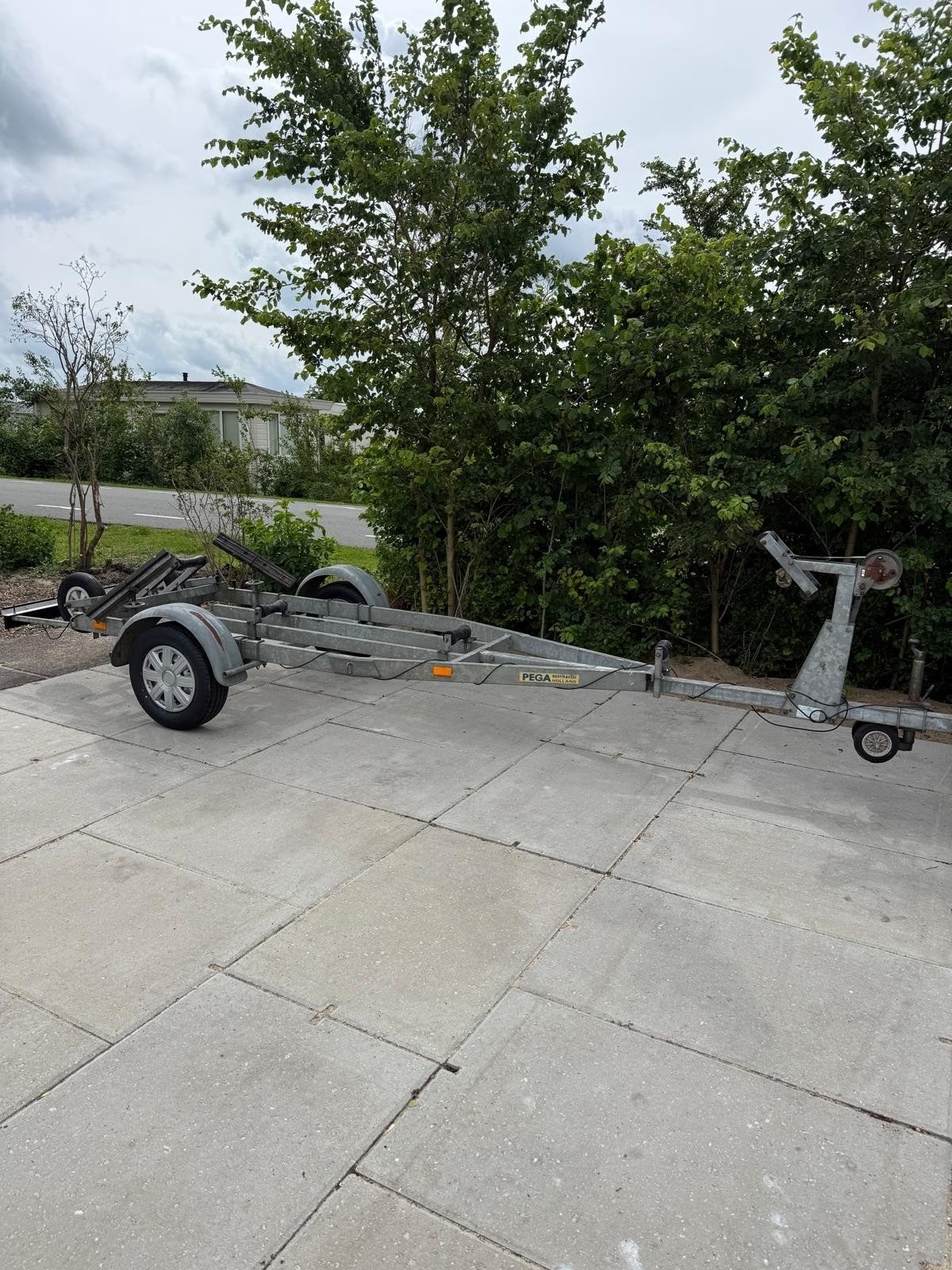 Pega Kanteltrailer 750 kg as, Ophalen, Minder dan 6 meter